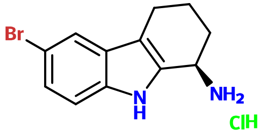 MC018417 6-Bromo-2,3,4,9-tetrahydro-1H-carbazol-1-yl amine hydrochloride (image for) MC018417 6-Bromo-2,3,4,9-tetrahydro-1H-carbazol-1-yl amine hydrochloride